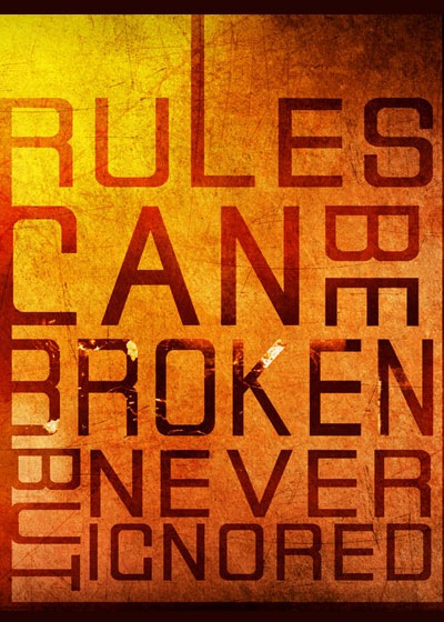 rulescanbebroken 70 Design And Motivational Quotes Visualised A Must Read
