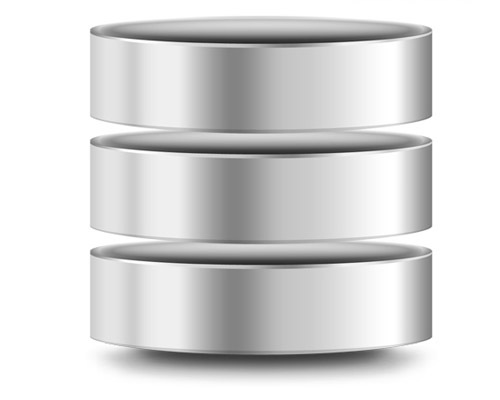 silverdatabaseicon 50 3D High Quality PSD File Icons