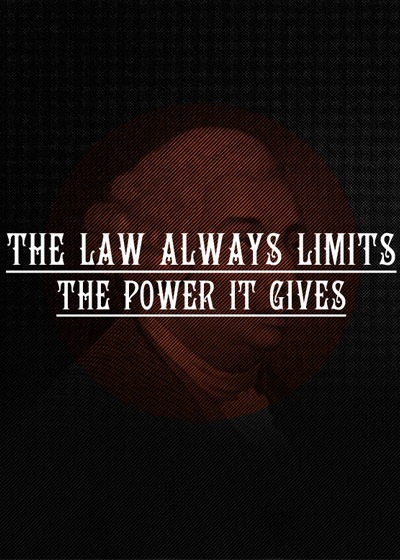 thelawalwayslimitsthepoweritgives 70 Design And Motivational Quotes Visualised A Must Read