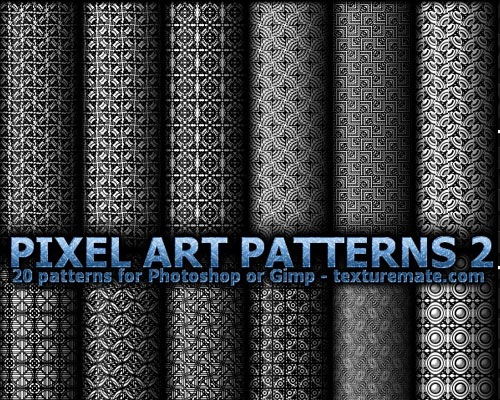 pixelartpatterns2 70 Free Photoshop Patterns The ultimate Collection