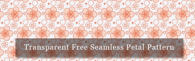 transparentseamlesspatternbanner Transparent Free Seamless Petal Vector Pattern