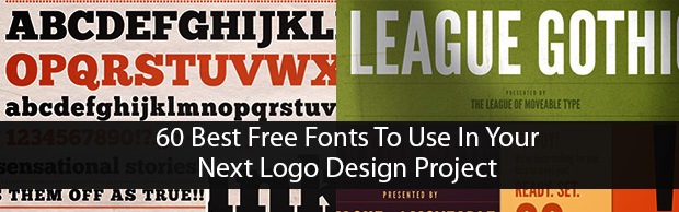 60bestfreefontslogodesignbanner 50 High Quality Fonts Every Designer Must Download
