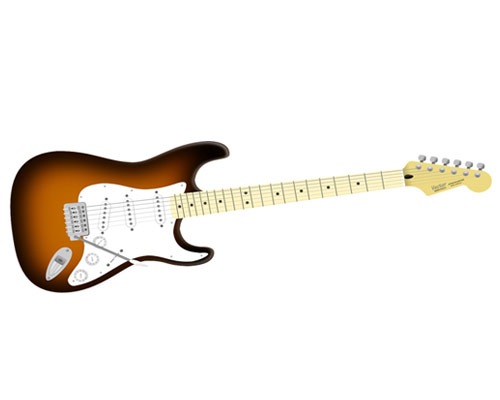 guitarillustration 50 Tutorials For Creating Vector Graphics Using Free Software Inskape