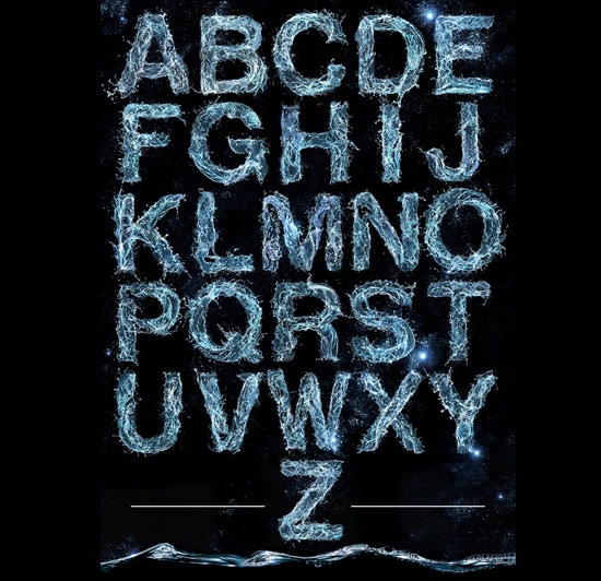 h20typography 70 Beautiful Typography Designs Truly Jaw Dropping 