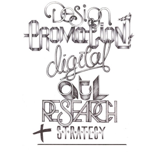 handdrawntypographytexteffect 70 Beautiful Typography Designs Truly Jaw Dropping 