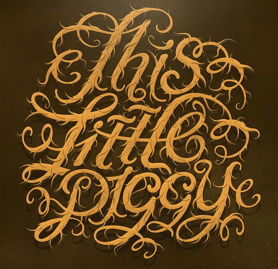 thislittlepiggy 70 Beautiful Typography Designs Truly Jaw Dropping 