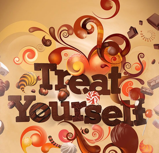 treatyourself 70 Beautiful Typography Designs Truly Jaw Dropping 