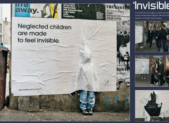 invisiblechildren 30 Extremely Creative Billboard Designs