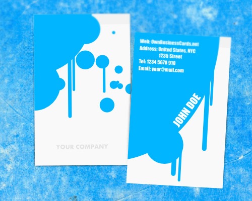 painterbusinesscard 25 Free Business Card Design Templates