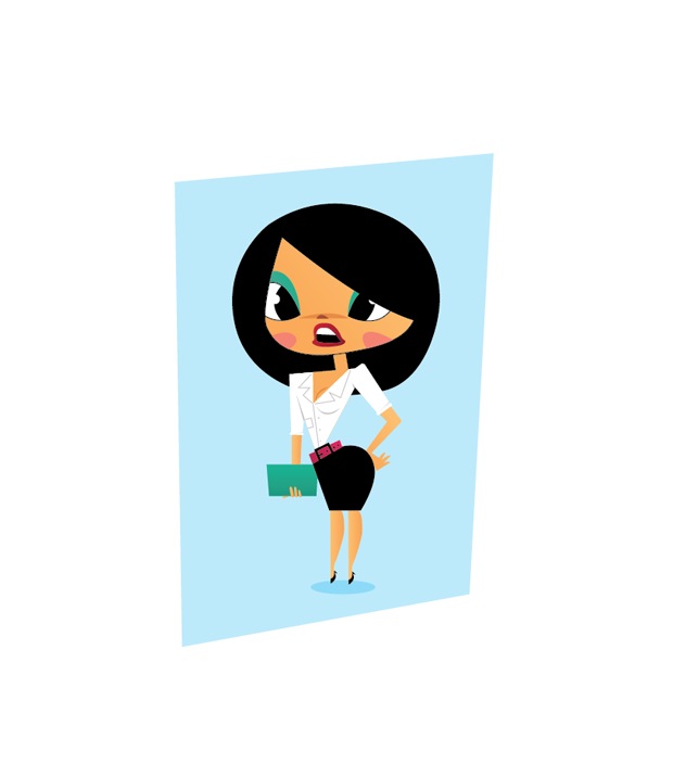 femal chasracter featured image thumb Create a beautiful female character illustration using illustrator