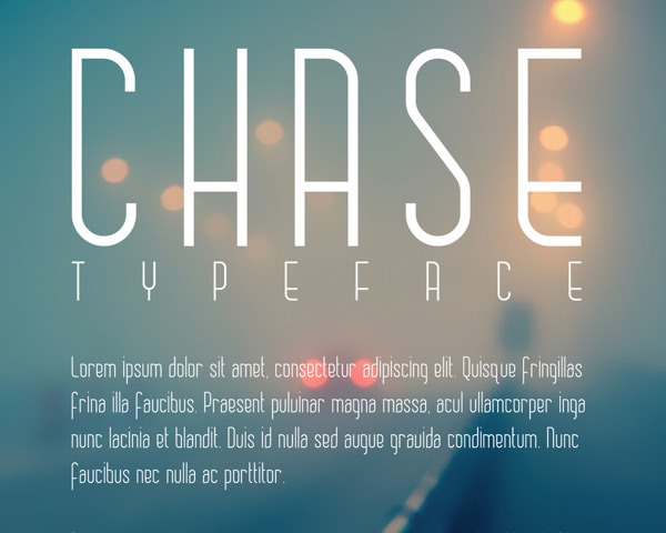 chase thumb 25 Fresh Free fonts Created In 2014