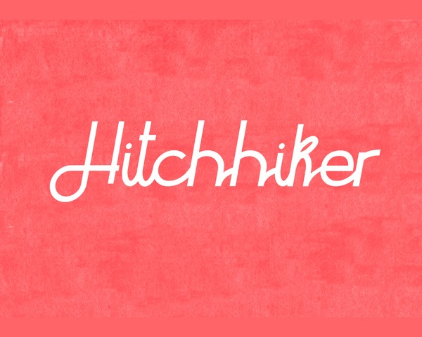 hitch hiker thumb 25 Fresh Free fonts Created In 2014