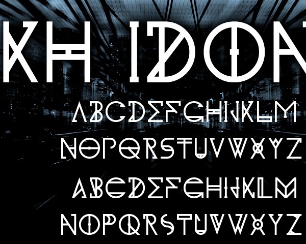 kh thumb 25 Fresh Free fonts Created In 2014