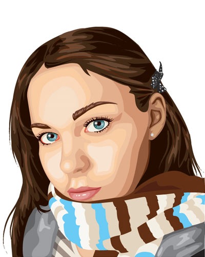 20 Photo Realistic Vector Illustration Portraits Creative Nerds