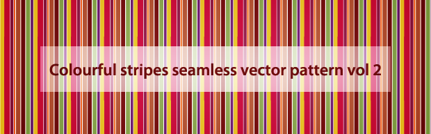 Colorful Stripes Seamless Vector Pattern Vol 2 | Creative Nerds