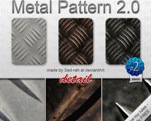 adobe photoshop metal patterns free download