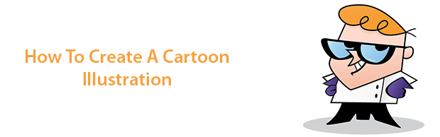 Easy Tutorial On How Create Cartoon Dexter Character Illustration |  Creative Nerds