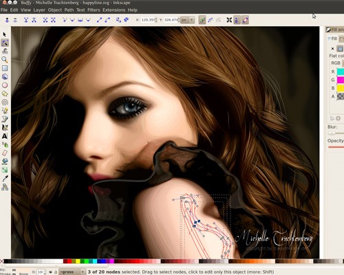 inkscape online editor for vector graphics