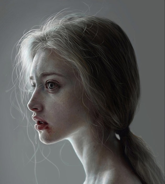 25 Beautiful realistic digital art portraits | Creative Nerds