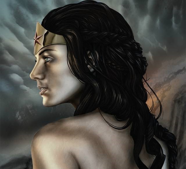 wounder women castilo Wonder Women must see inspirational illustrations and digital art