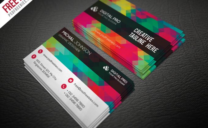 50 Free PSD Business Card Template Designs