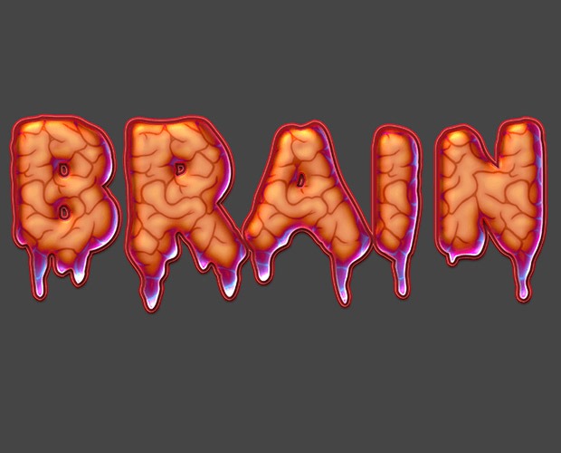 brain-text-effect